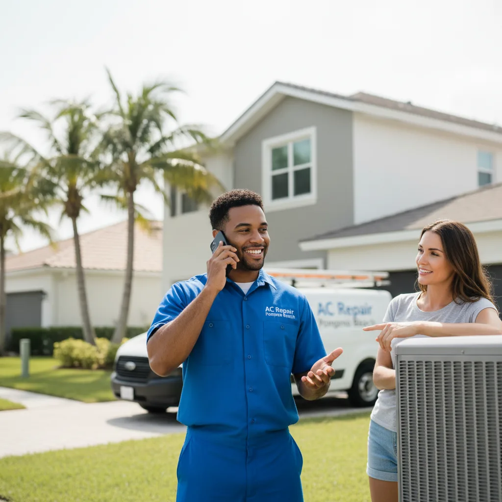 AC Repair Pompano Beach customer support in Rebersburg